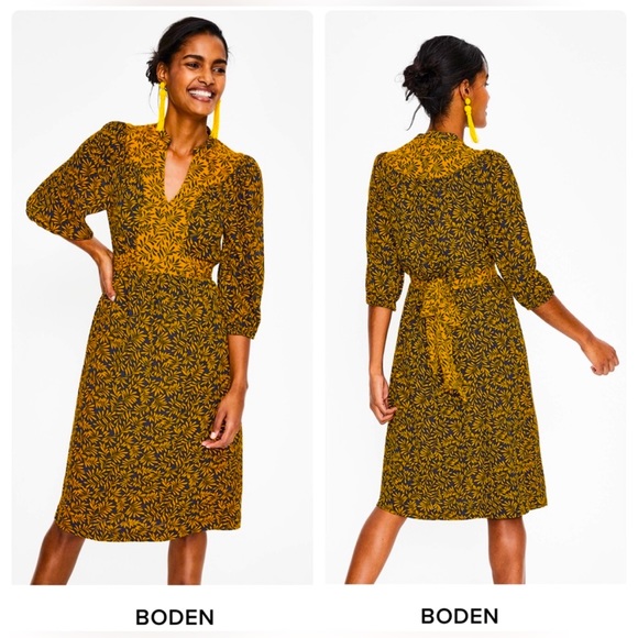 Boden Ariadne Dress US size 8P - Picture 3 of 5